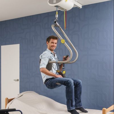 Grúa de techo de motor fijo